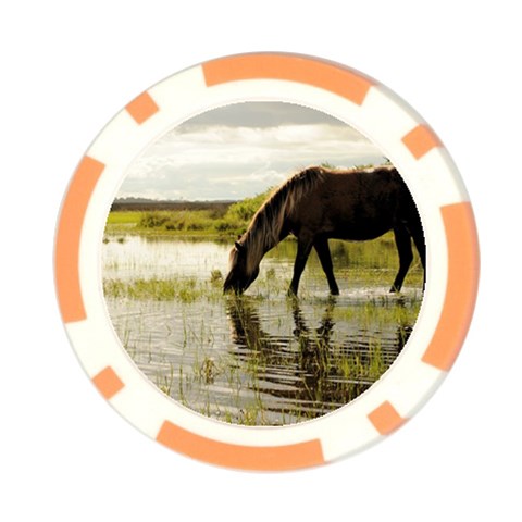 Horse in the Water Poker Chip Card Guard (10 pack) from ArtsNow.com Front