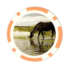 Horse in the Water Poker Chip Card Guard (10 pack) from ArtsNow.com Front