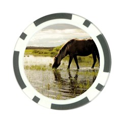Horse in the Water Poker Chip Card Guard (10 pack) from ArtsNow.com Back