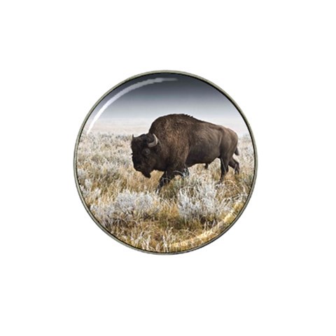 Buffalo Hat Clip Ball Marker from ArtsNow.com Front