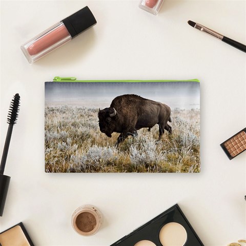 Buffalo Cosmetic Bag (Small) from ArtsNow.com Front