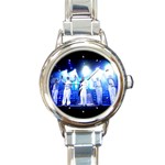 NewKidsOnTheBlockTourPicture001 Round Italian Charm Watch