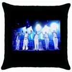 NewKidsOnTheBlockTourPicture001 Throw Pillow Case (Black)