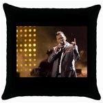 untitled1 Throw Pillow Case (Black)