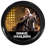 untitled1 Wall Clock (Black)
