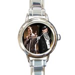 12792 Round Italian Charm Watch