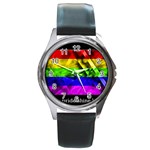 untitled6 Round Metal Watch