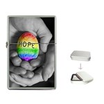 rainbow_egg1 Flip Top Lighter