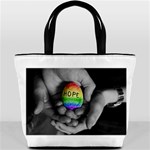 rainbow_egg1 Bucket Bag
