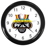 brighton-gay-pride Wall Clock (Black)
