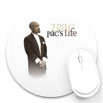 2Pac-Pacs Life Round Mousepad
