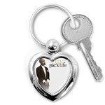2Pac-Pacs Life Key Chain (Heart)
