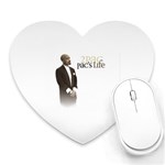 2Pac-Pacs Life Mousepad (Heart)