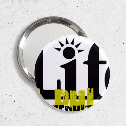 ALPHA 4 life 2.25  Handbag Mirror from ArtsNow.com Front