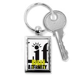 ALPHA 4 life Key Chain (Rectangle)