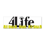 ALPHA 4 life Sticker (Bumper)