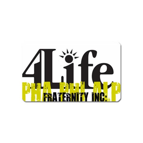 ALPHA 4 life Magnet (Name Card) from ArtsNow.com Front