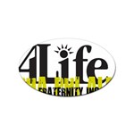 ALPHA 4 life Sticker Oval (10 pack)