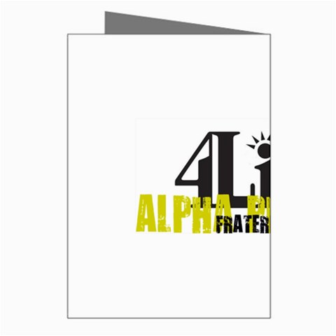 ALPHA 4 life Greeting Card from ArtsNow.com Right