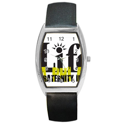 ALPHA 4 life Barrel Style Metal Watch from ArtsNow.com Front