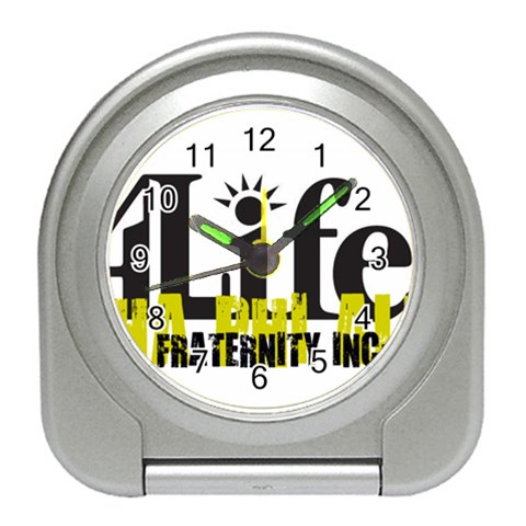 ALPHA 4 life Travel Alarm Clock from ArtsNow.com Front