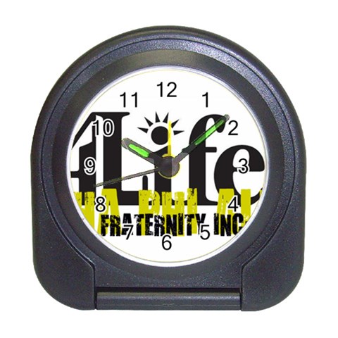 ALPHA 4 life Travel Alarm Clock from ArtsNow.com Front