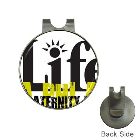 ALPHA 4 life Golf Ball Marker Hat Clip from ArtsNow.com Front