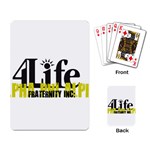 ALPHA 4 life Playing Cards Single Design