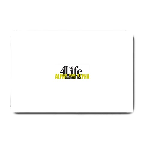 ALPHA 4 life Small Doormat from ArtsNow.com 24 x16  Door Mat