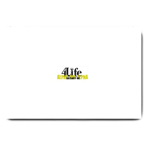 ALPHA 4 life Large Doormat from ArtsNow.com 30 x20  Door Mat