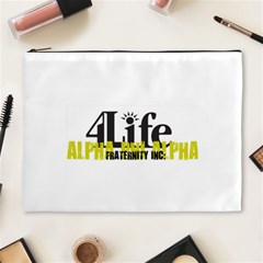 ALPHA 4 life Cosmetic Bag (XL) from ArtsNow.com Front