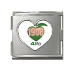 AKA 1908 4 life3 Mega Link Heart Italian Charm (18mm)