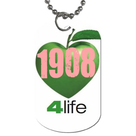 AKA 1908 4 life3 Dog Tag (One Side) from ArtsNow.com Front