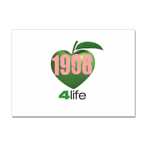 AKA 1908 4 life3 Sticker A4 (100 pack) from ArtsNow.com Front