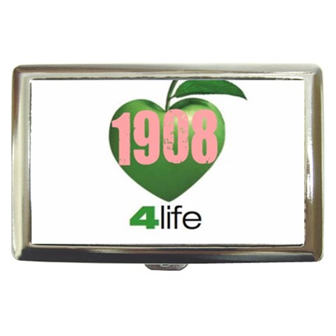 AKA 1908 4 life3 Cigarette Money Case from ArtsNow.com Front