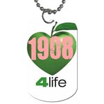 AKA 1908 4 life3 Dog Tag (Two Sides)
