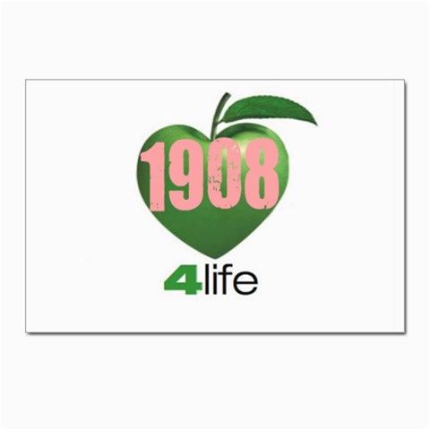 AKA 1908 4 life3 Postcards 5  x 7  (Pkg of 10) from ArtsNow.com Front