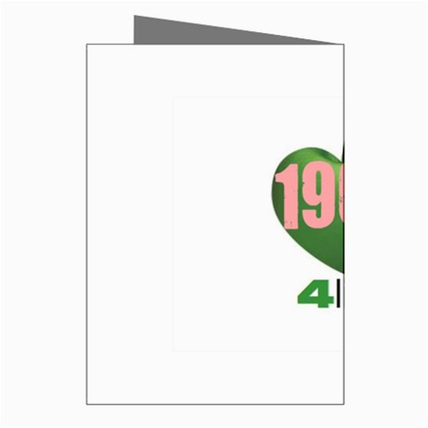 AKA 1908 4 life3 Greeting Cards (Pkg of 8) from ArtsNow.com Right