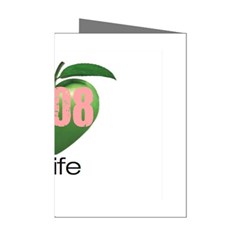 AKA 1908 4 life3 Mini Greeting Cards (Pkg of 8) from ArtsNow.com Left