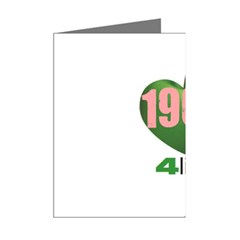 AKA 1908 4 life3 Mini Greeting Cards (Pkg of 8) from ArtsNow.com Right