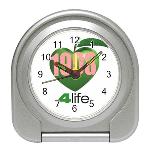AKA 1908 4 life3 Travel Alarm Clock from ArtsNow.com Front