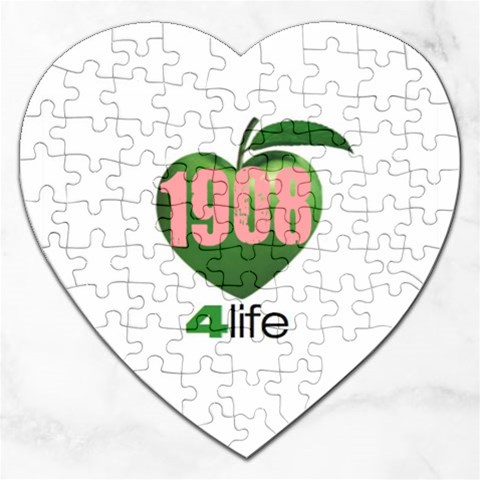 AKA 1908 4 life3 Jigsaw Puzzle (Heart) from ArtsNow.com Front