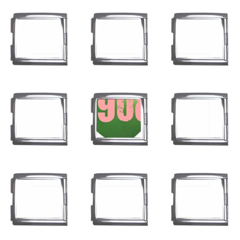 AKA 1908 4 life3 Mega Link Italian Charm (9 pack) from ArtsNow.com Front