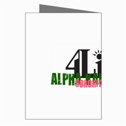 AKA 4 life Greeting Card from ArtsNow.com Right