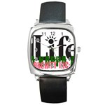 AKA 4 life Square Metal Watch