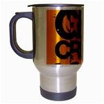 alpha -photo-5 Travel Mug (Silver Gray)