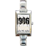 alpha -photo-3 Rectangular Italian Charm Watch