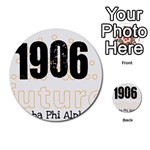 alpha -photo-3 Multi-purpose Cards (Round)