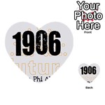 alpha -photo-3 Multi-purpose Cards (Heart)