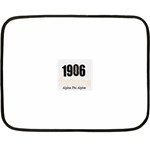 alpha -photo-3 Mini Fleece Blanket(Two Sides)
